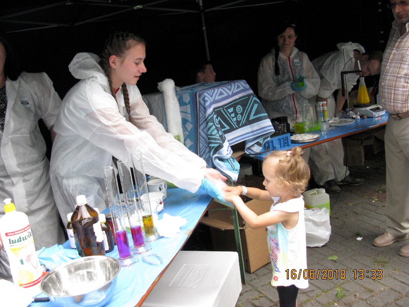 POKAZY CHEMICZNE NA PIKNIKU FIRMY MARCO, 16.06.2018